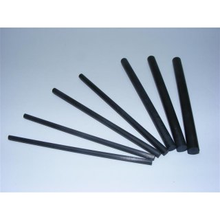 Carbon-Zapfen,verschiedene Durchmesser 4 mm/100 mm
