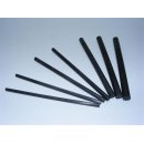 Carbon-Zapfen,verschiedene Durchmesser 4 mm/100 mm