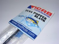Tuna Popper Blank 7,6" 2-teilig 4-9 oz Sonderpreis