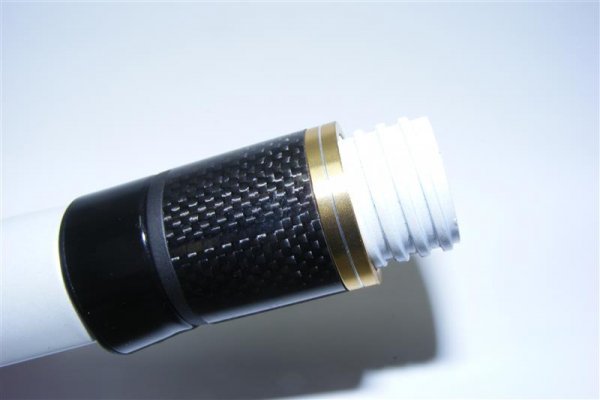 Abschlussring für Carbon-Tube K16 - CBTop-N Gold