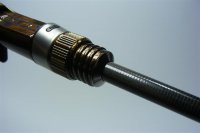 Winding Check für 16er Rollenhalter Gewindeseite Schwarz 9 mm