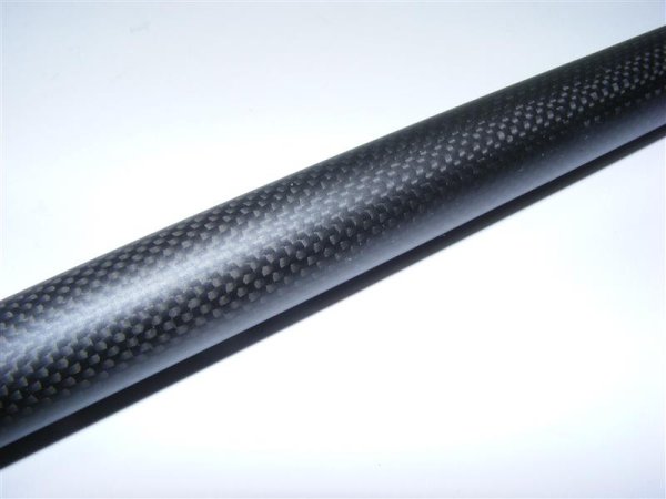 Carbon-Tube matt 3K, Länge 500 mm Aussend.15 mm Abverkaufspreis