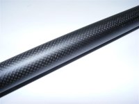Carbon-Tube matt 3K, Länge 500 mm Aussend.15 mm...