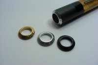 Abschlussring für Andrews Rollenhalter Gun metal
