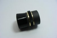 Zierring gerändelt für KDPS 16 Gold/Schwarz