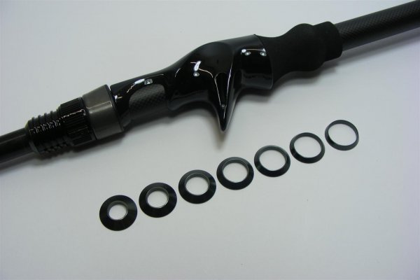 Winding Check für 16er Rollenhalter Gewindeseite Dark Gunmetal 9 mm