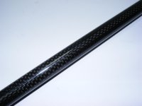 Carbon-Tube 3K  500 mm , Aussend.13 mm glänzend/glossy