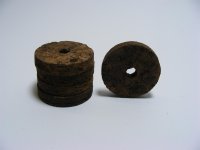Korkscheibe " Burnt "