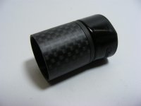 Carbon Tube 3K für KDPS 16 matt