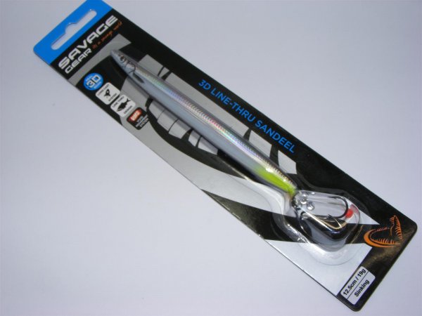 Savage Gear Line Thru Sandeel 19 Gramm Sonderfarbe "Hot Purple"